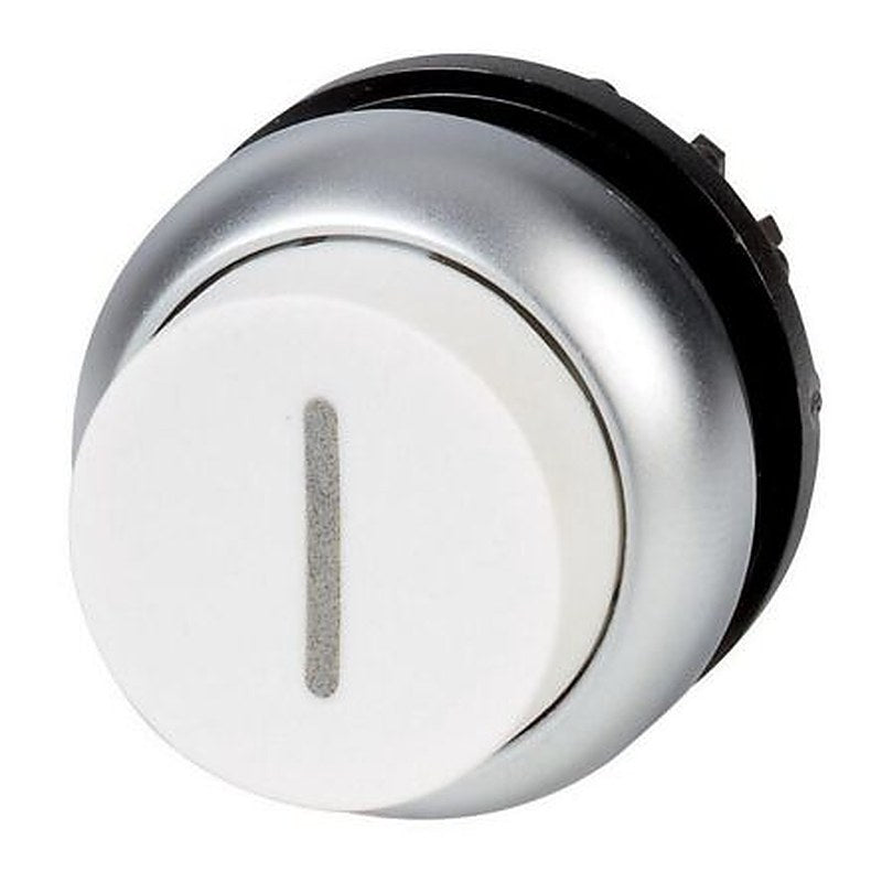 Eaton RMQ Titan M22 Series White Maintained Push Button Head, 22 mm Cutout, IP69K