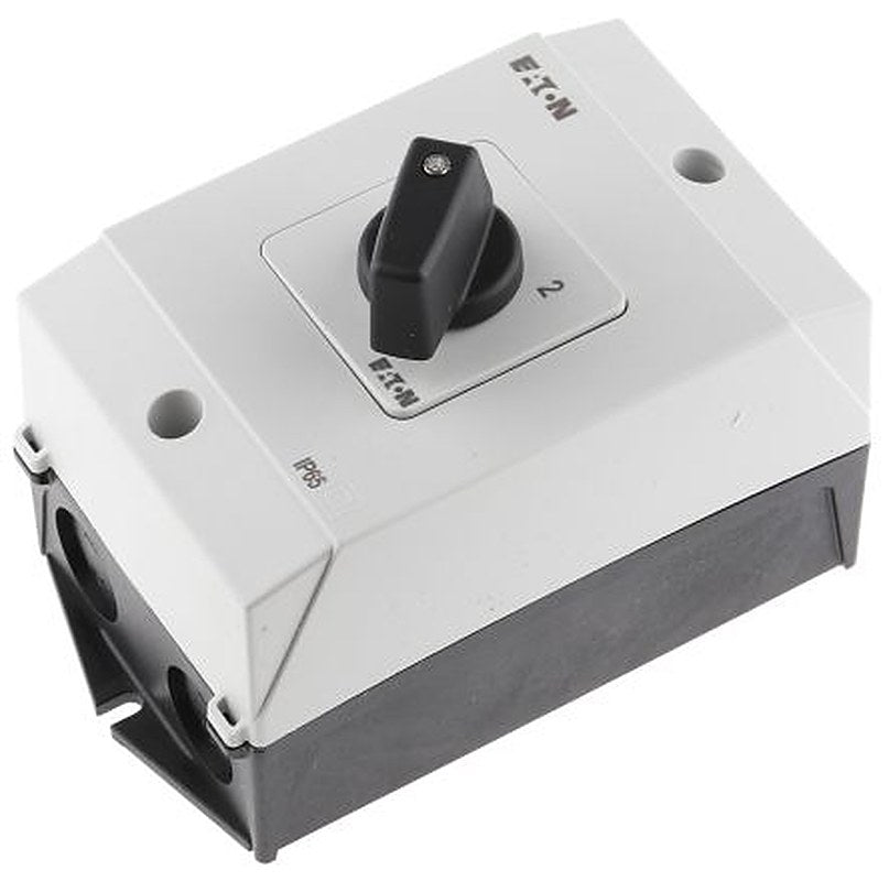 Eaton 1-Pole Surface Isolator Switch -, IP65, 20A, 6.5 kW