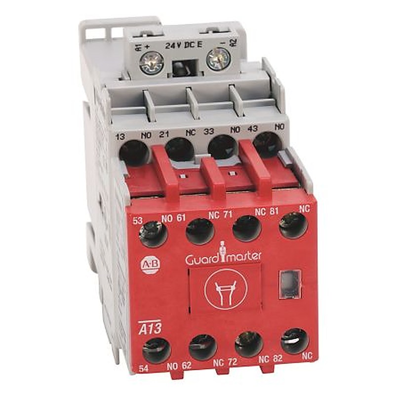 Allen Bradley 700S CF, 24V dc Safety Relay, 4 Safety Contacts