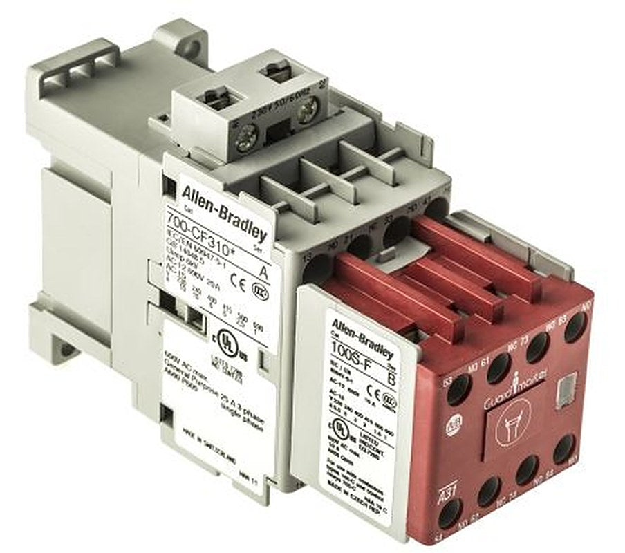 Allen Bradley 700S-CF Contactor, 230V ac Coil, 8-Pole, 10 A, 7.5 kW 230V ac, 6 NO/2 NC, 690V ac