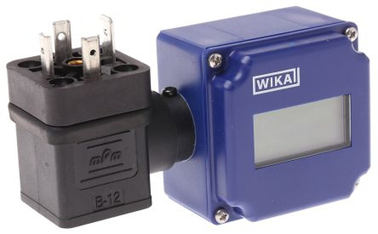 WIKA Hydraulic Pressure Indicator 7082534 4 to 20 mA, L Plug