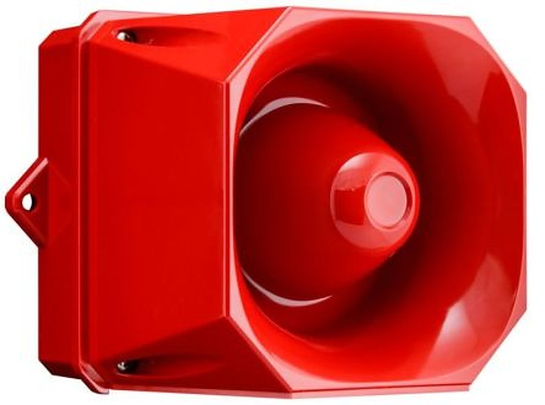 Eaton X10 Midi Series Magenta, Red, Blue, Clear, Green, Amber Sounder-Beacon Combination, IP66 230V ac Wall 110 dB @ 1m
