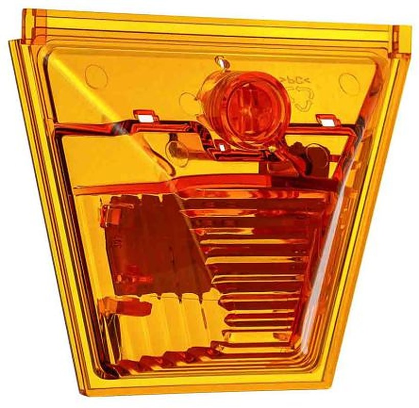 Eaton X10 Mini Series Amber Beacon-Sounder Combination, IP69 230V ac Wall 100 dB @ 1m