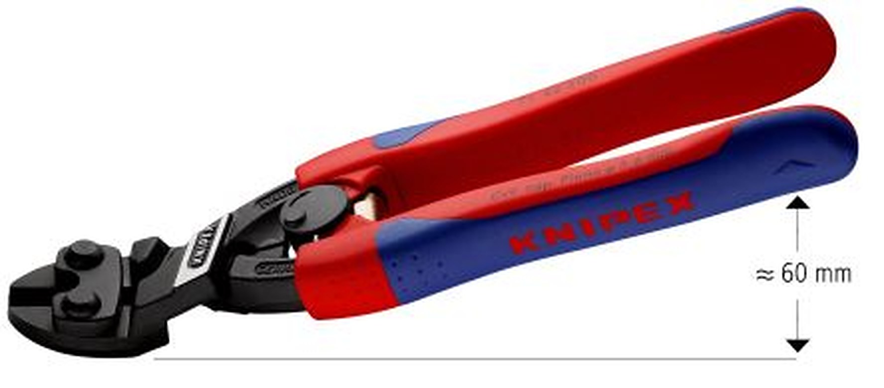 Knipex 71 42 200 200 mm Multi Component Grip 6 mm Bolt Cutter