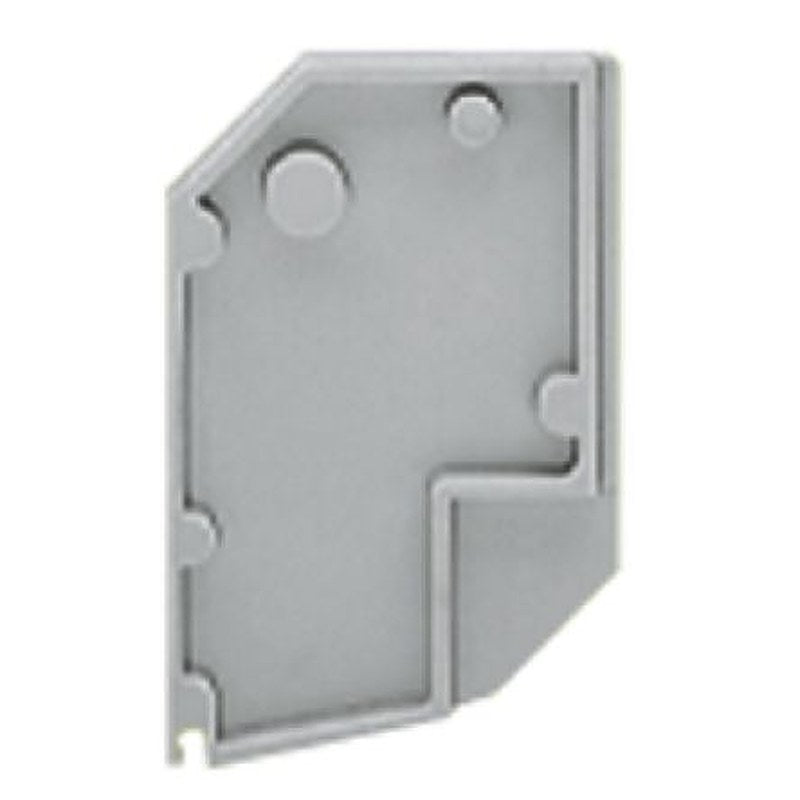 WAGO 711 Series End Plate for Use with Rail Mount Terminal Blocks
