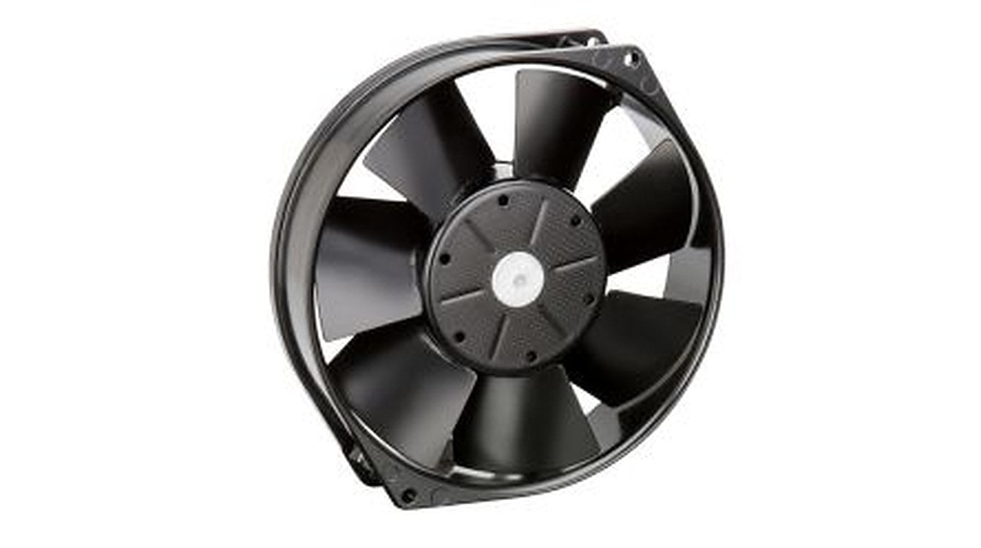 ebm-papst 7000 Series Axial Fan, 24V dc, 360 m³/h, 22 W, 830 mA Max, IP68 150 mm 150mm 38 mm
