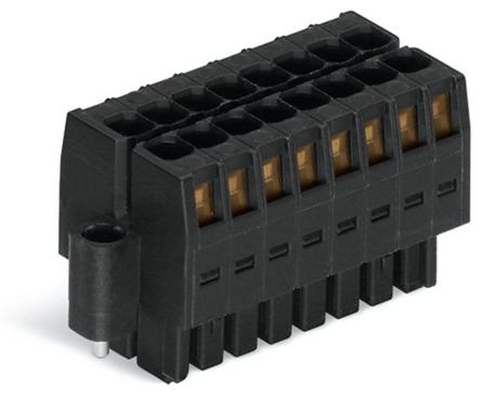 WAGO 713 Series Connector Female Cage Clamp, 16-Pole, 10A, 16-Way