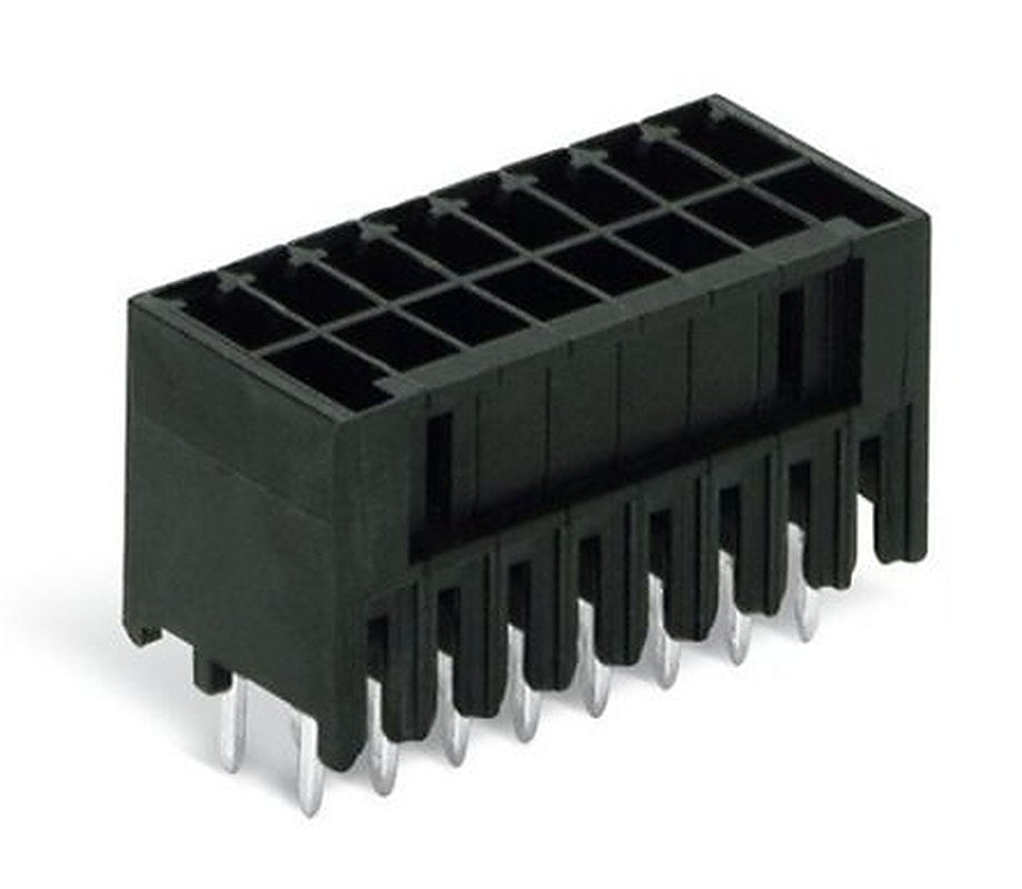 WAGO 713 Series Pluggable Terminal Block, 10-Contact, 3.5 mm Pitch, 2 Row, 713-1405
