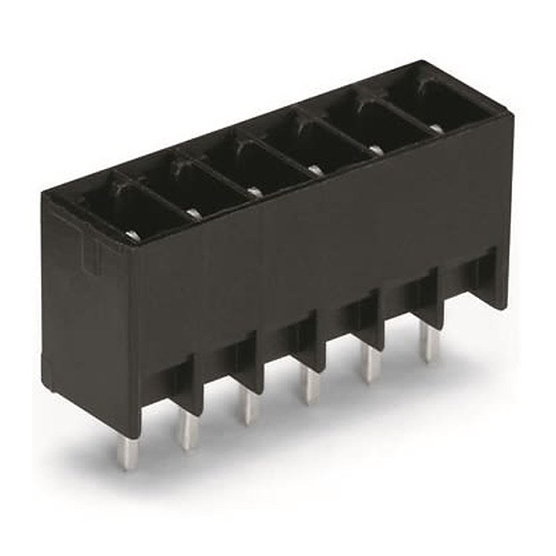 WAGO 714 Series Pluggable Terminal Block, 5-Contact, 3.5 mm Pitch, 1 Row, 714-135