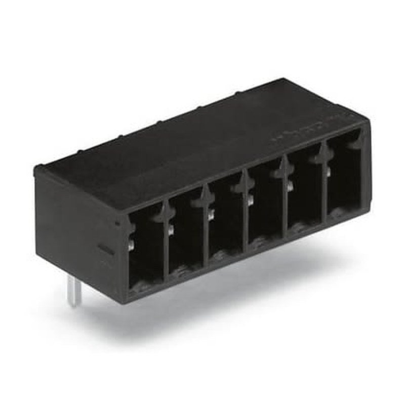 WAGO 714 Series Pluggable Terminal Block, 2-Contact, 3.5 mm Pitch, 1 Row, 714-162
