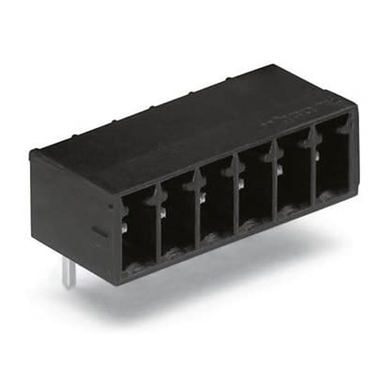 WAGO 714 Series Pluggable Terminal Block, 3-Contact, 3.5 mm Pitch, 1 Row, 714-163