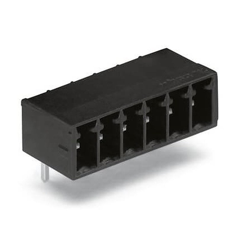 WAGO 714 Series Pluggable Terminal Block, 8-Contact, 3.5 mm Pitch, 1 Row, 714-168