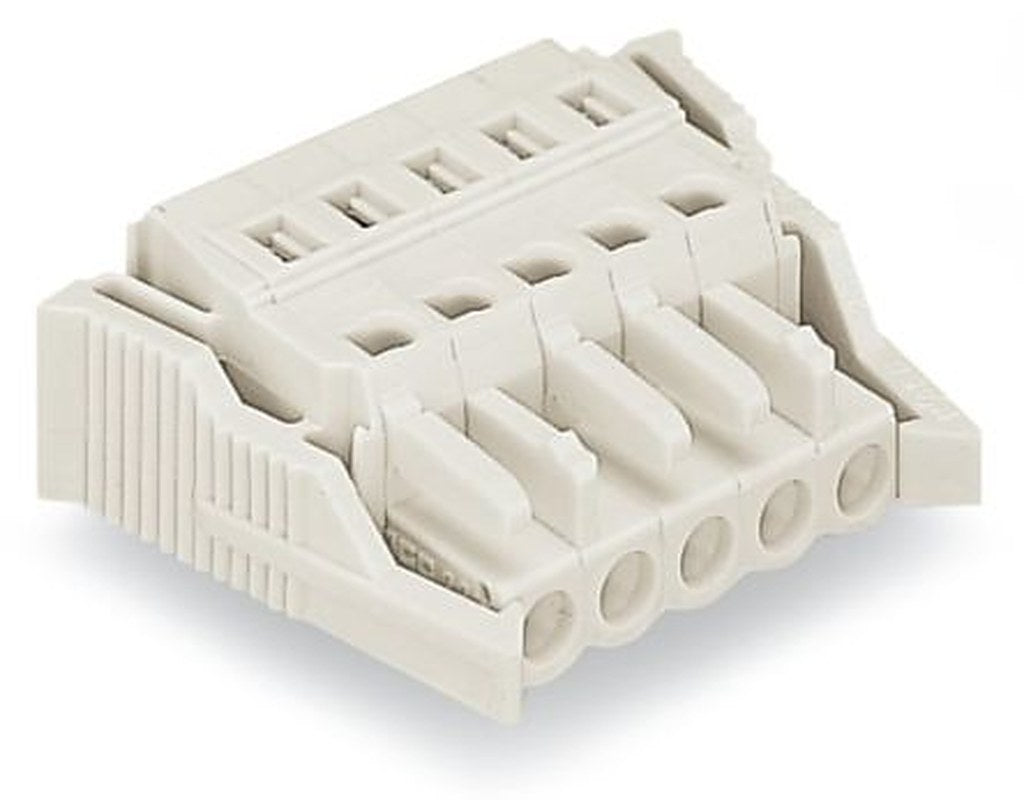 WAGO 721 Series Plug-in Connector Female Cage Clamp, 7-Pole, 16A, 7-Way
