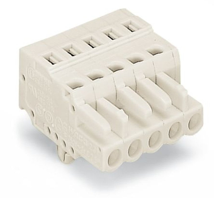 WAGO 721 Series Cable Connector Female Cage Clamp, 8-Pole, 16A, 8-Way