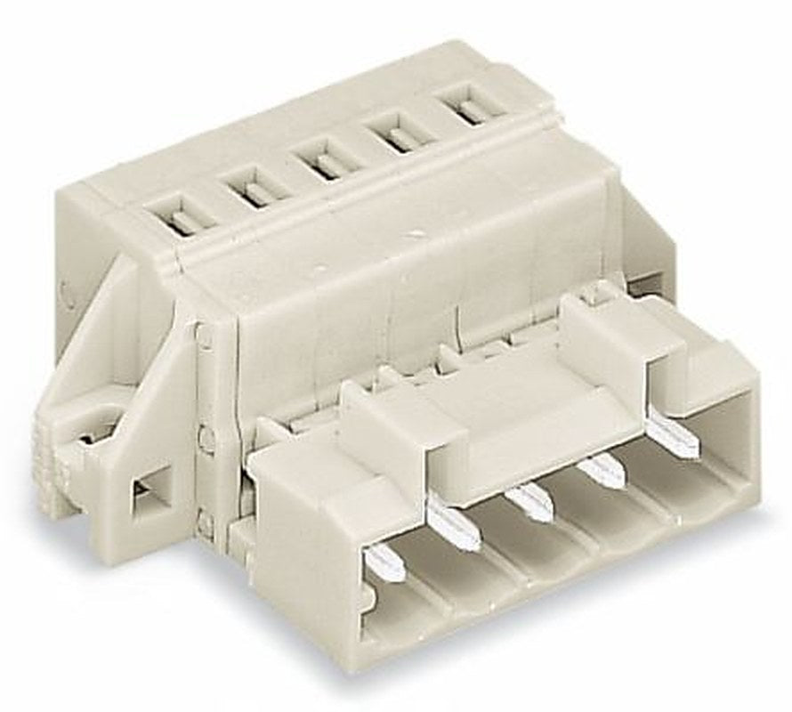 WAGO 721 Series Cable Male Lighting Connector Male Cage Clamp, 20-Pole, 12A, 20-Way