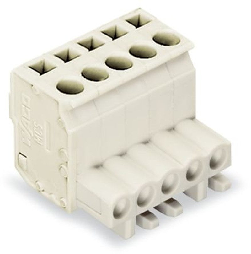 WAGO 722 Series Connector Female Cage Clamp, 12-Pole, 14A, 12-Way