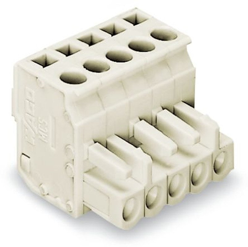 WAGO 722 Series Connector Female Cage Clamp, 11-Pole, 14A, 11-Way