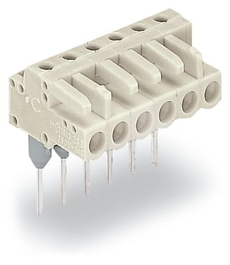 WAGO 722 Series Pluggable Connectors for Use with Rail Mount Terminal Blocks