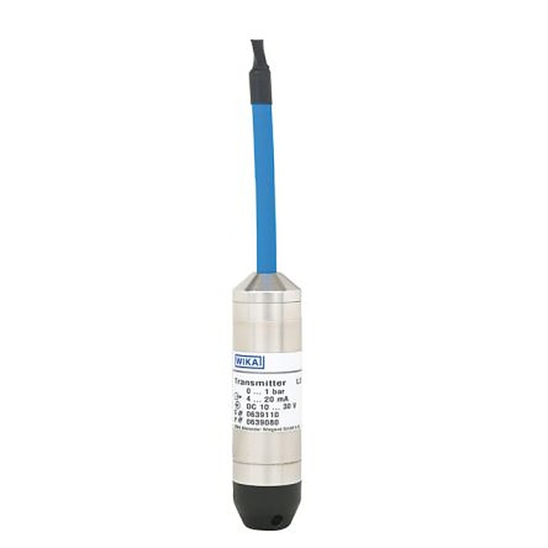 WIKA LS-10 Series Submersible Pressure Transmitter Submersible Pressure Transmitter, Cable, Housing Stainless Steel