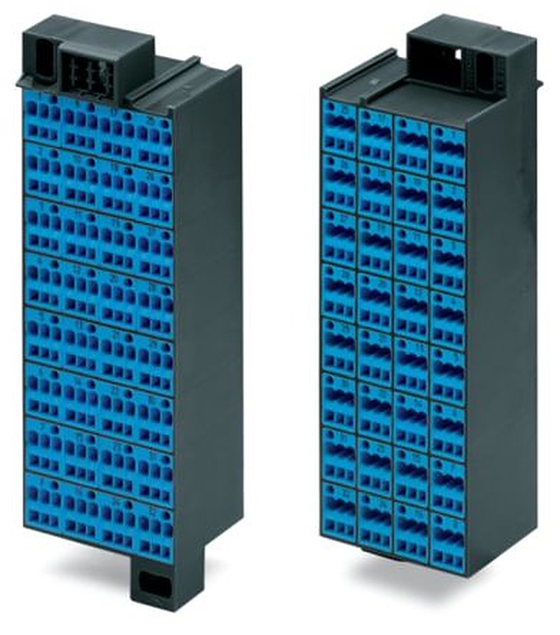 WAGO 726-142 726 Series Terminal Strip Blue, Grey, 1.5mm², Cage Clamp, Ex i