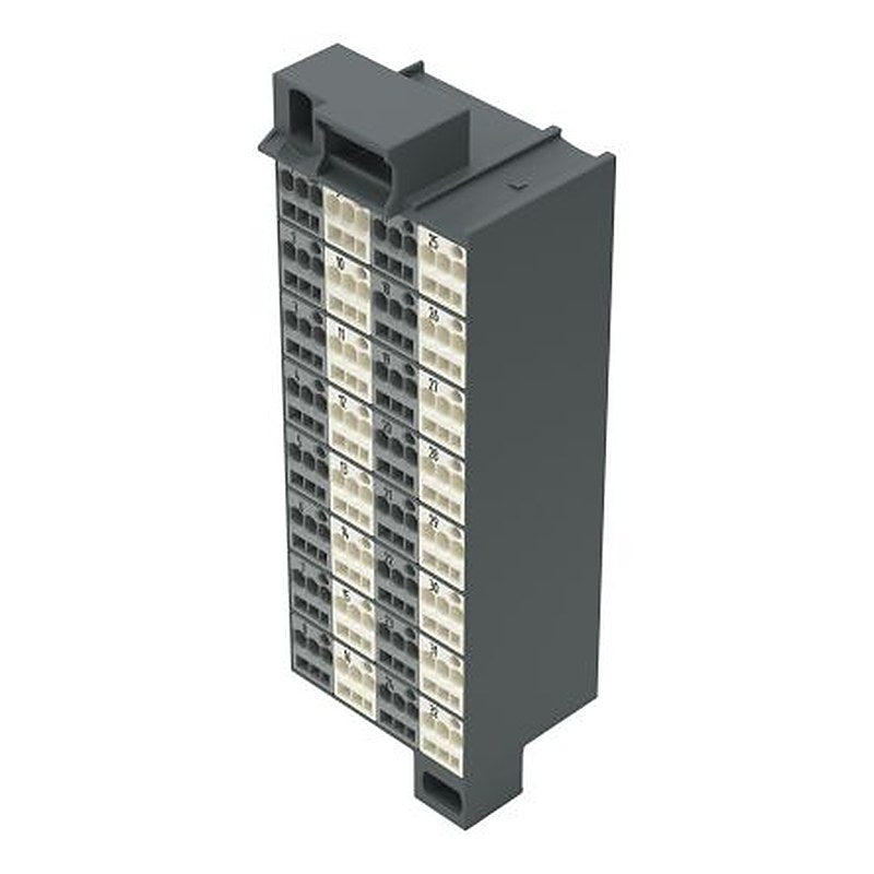 WAGO 726-221 726 Series Terminal Strip Grey, White, 1.5mm², Cage Clamp