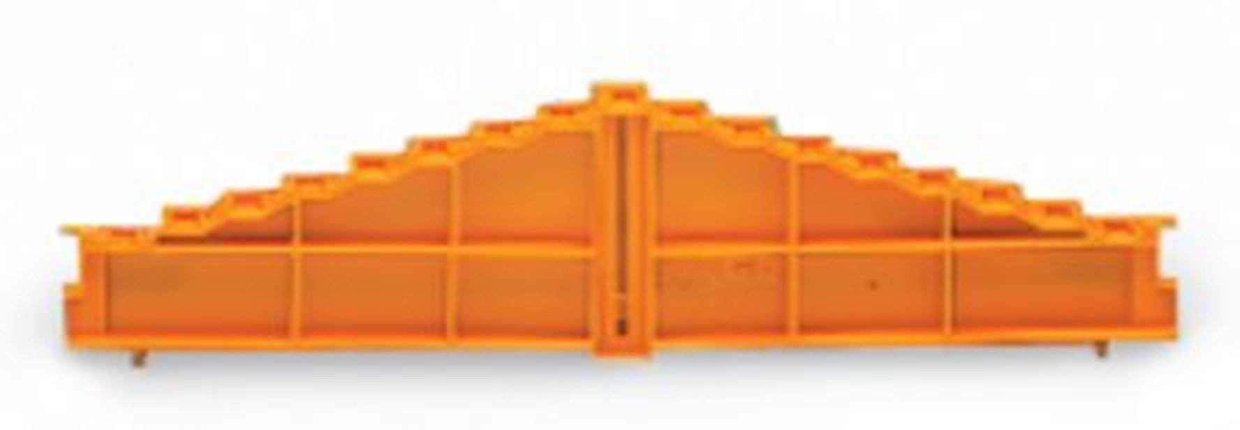 WAGO 727 Series End Plate for Use with Rail Mount Terminal Blocks