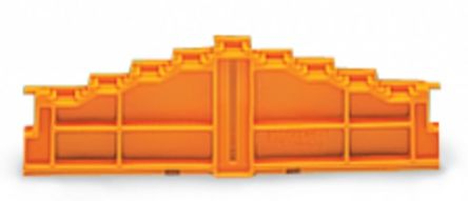 WAGO 727 Series End Plate for Use with Rail Mount Terminal Blocks