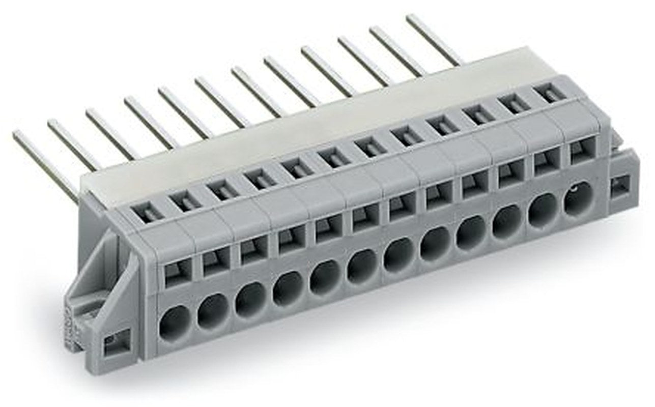 WAGO 731-134 731 Series Terminal Block Grey, 2.5mm², 1-Level, Cage Clamp