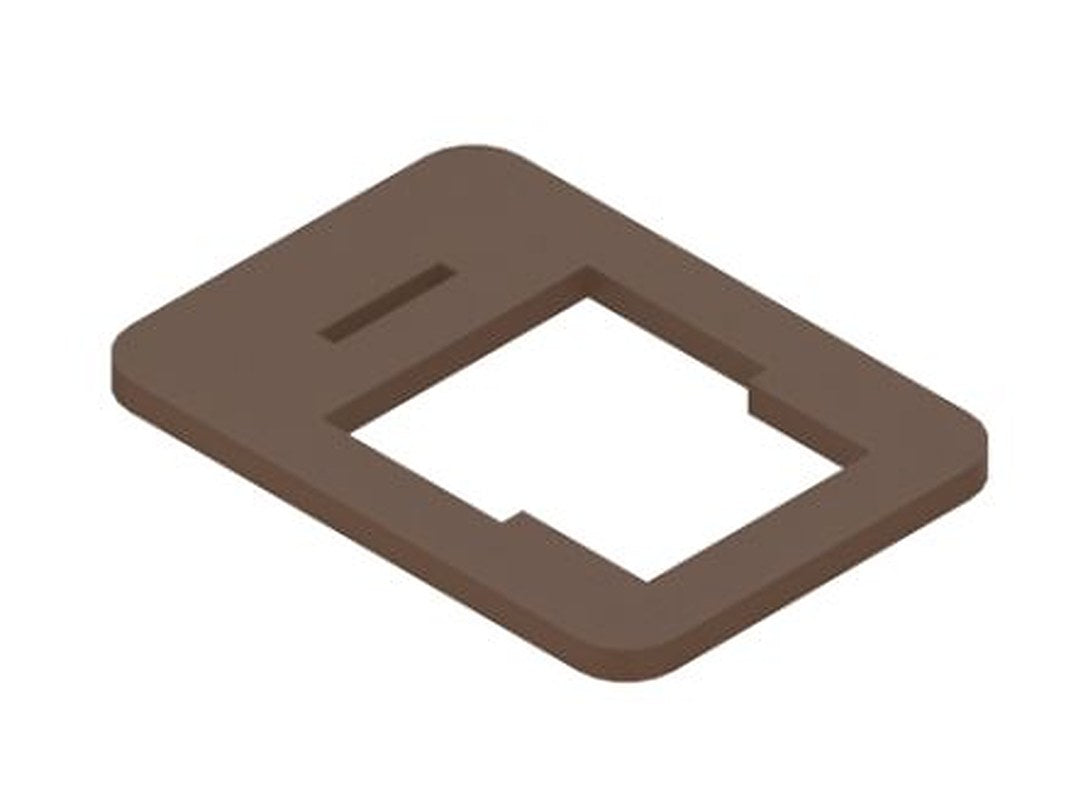 Hirschmann Brown Flat Gasket for use with Cable Socket Model B