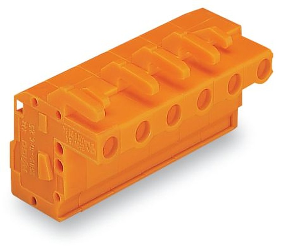WAGO 732 Series Connector Female Cage Clamp, 12-Pole, 14A, 12-Way