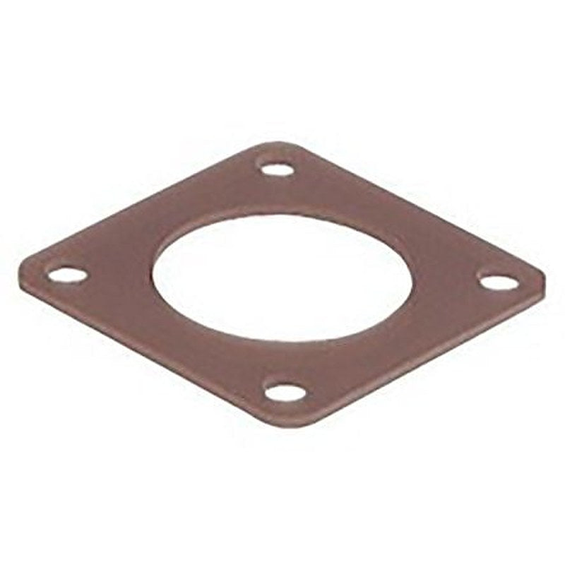 Hirschmann Male Brown Flat Gasket for use with MIL Universal Connectors, MIL-C-5015 Connectors, DIN Universal