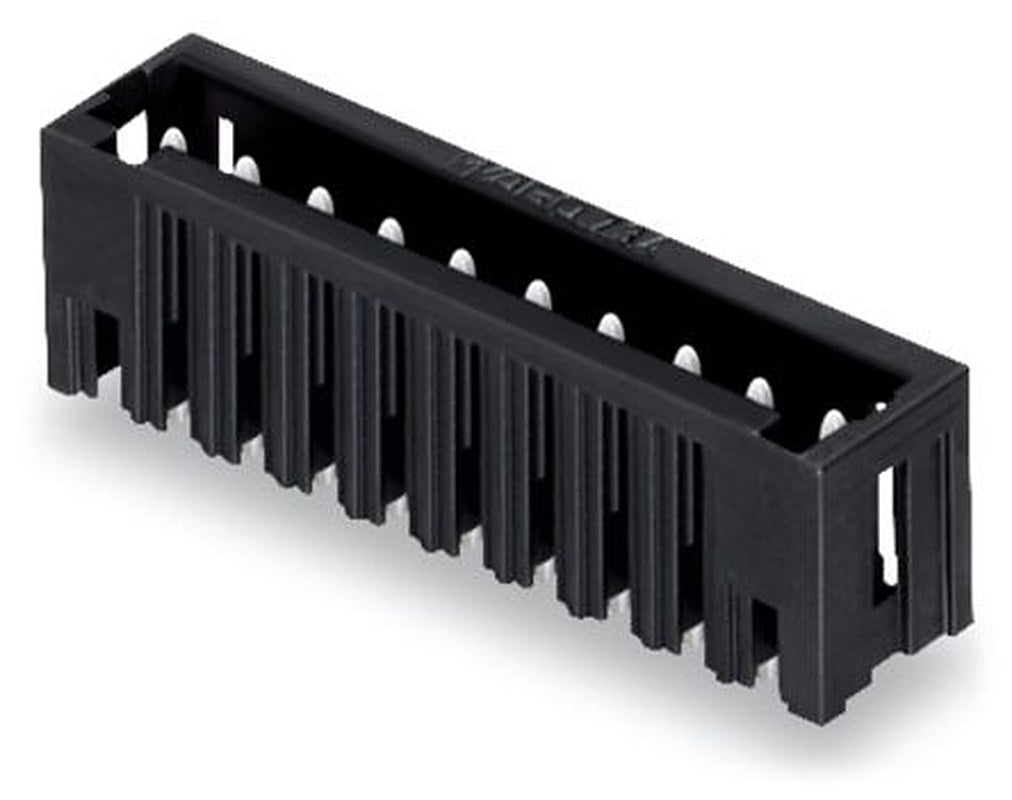 WAGO 734 Series Straight Through Hole Header, 4 Contact(s), 3.5 mm Pitch, 1 Row, Shrouded