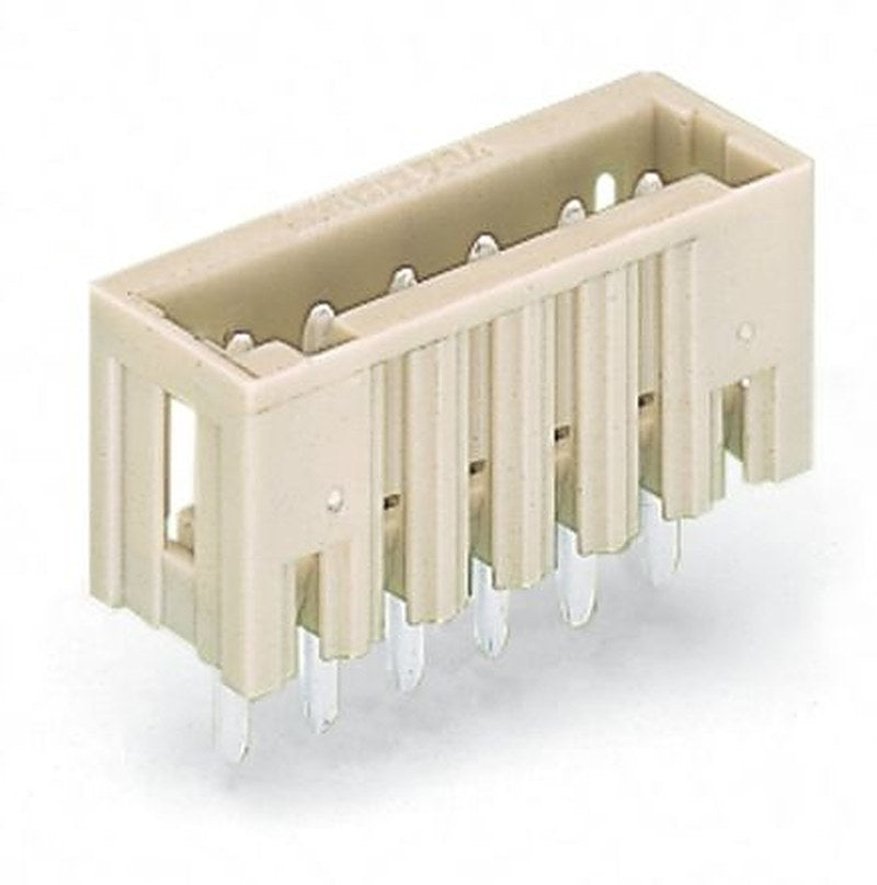 WAGO 734 Series Straight Through Hole Header, 11 Contact(s), 3.5 mm Pitch, 1 Row, Shrouded