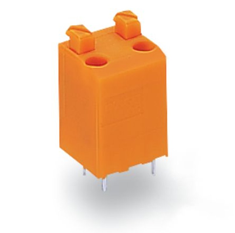 WAGO 735 Series PCB Connector, 2-Contact, 3.81 mm Pitch, 2 Row, 735-123/001-000