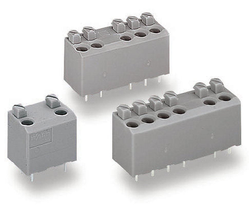 WAGO 735 Series PCB Terminal Block, 2-Contact, 5 mm Pitch, PCB, 1 Row