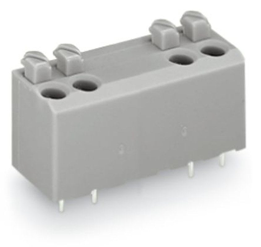 WAGO 735 Series PCB Connector, 4-Contact, 5 mm Pitch, 1 Row, 735-306/001-000