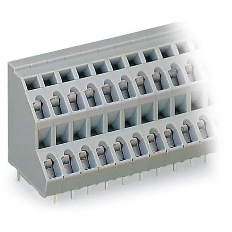 WAGO 736 Series PCB Terminal Block, 24-Contact, 5 mm Pitch, Through Hole, 2 Row