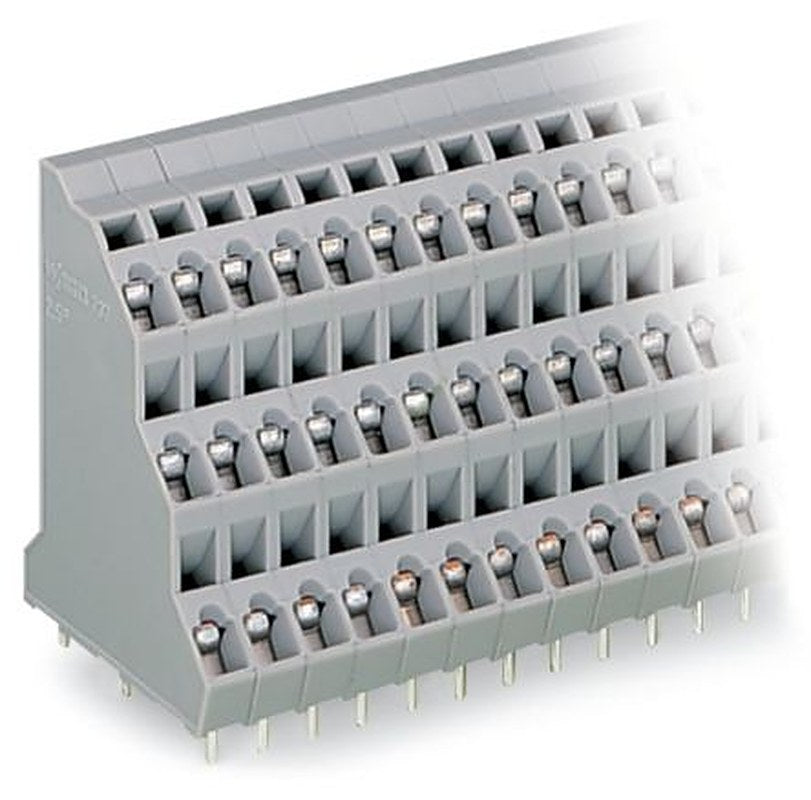 WAGO 737 Series PCB Connector, 12-Contact, 5 mm Pitch, Through Hole, 3 Row