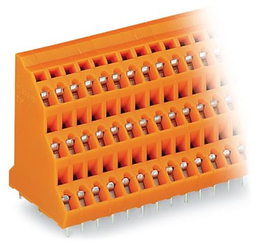 WAGO 737 Series PCB Connector, 6-Contact, 5.08 mm Pitch, Through Hole, 3 Row
