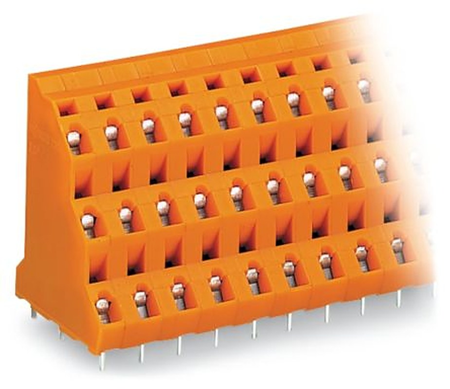 WAGO 737 Series PCB Connector, 18-Contact, 7.62 mm Pitch, Through Hole, 3 Row