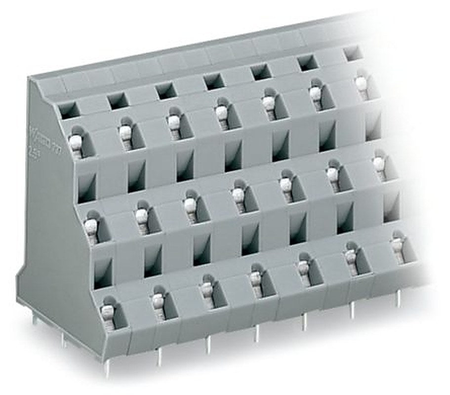 WAGO 737 Series PCB Connector, 6-Contact, 10 mm Pitch, Through Hole, 3 Row