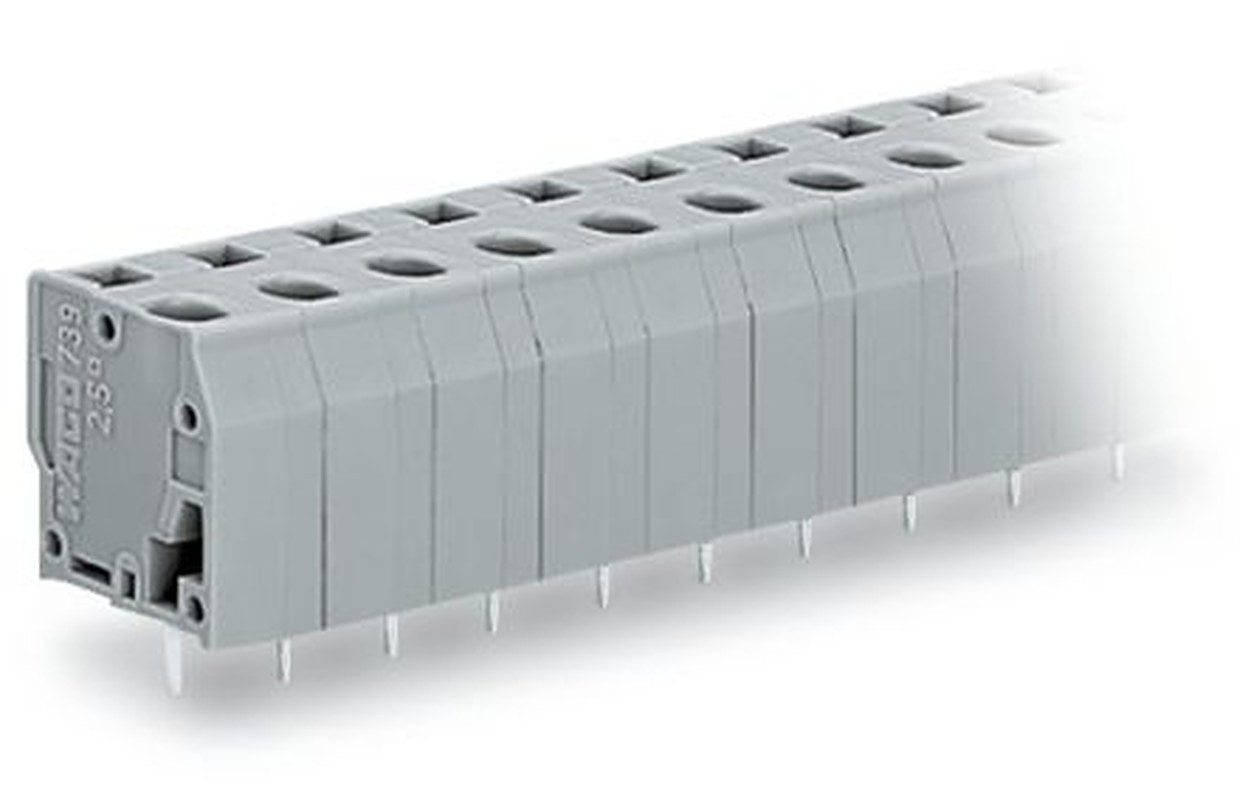 WAGO 739 Series PCB Connector, 12-Contact, 7.5 mm Pitch, Through Hole, 1 Row
