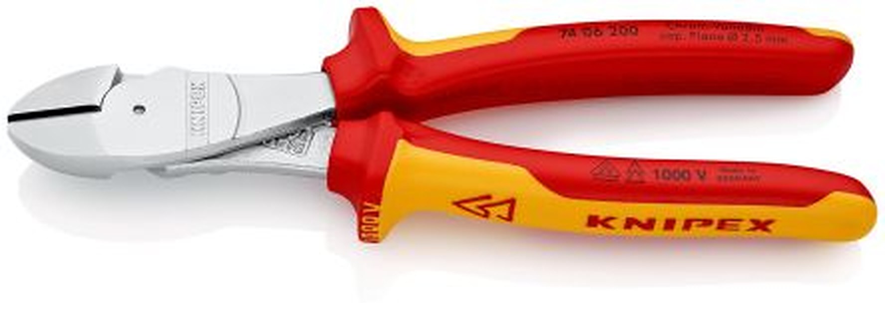 Knipex Knipex VDE/1000V Approved With Bevel Side cutter