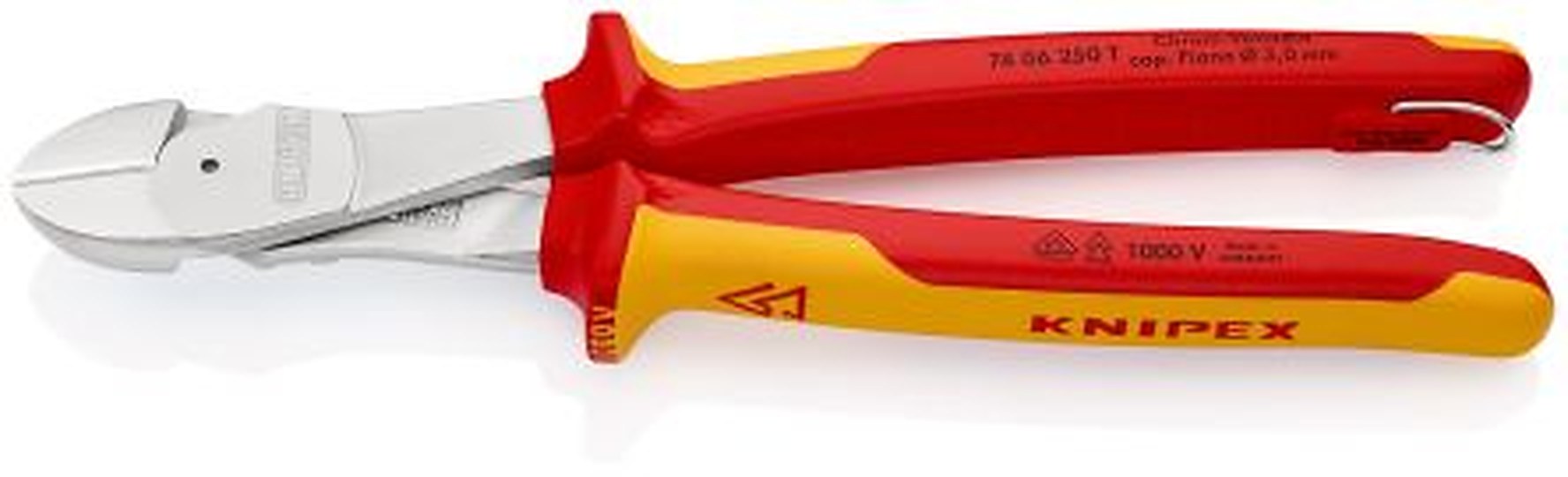 Knipex Knipex VDE/1000V Approved With Bevel Cable Cutter