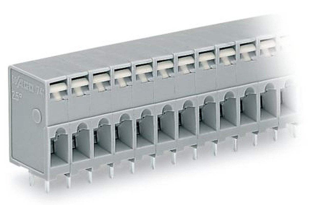 WAGO 741 Series PCB Connector, 9-Contact, 5 mm Pitch, 1 Row, 741-109