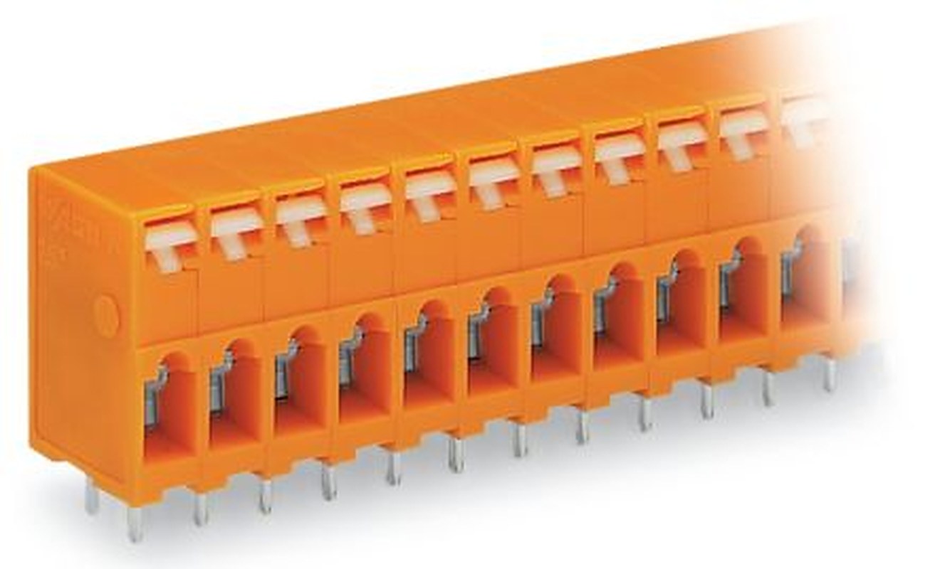 WAGO 741 Series PCB Connector, 3-Contact, 5.08 mm Pitch, 3 Row, 741-203