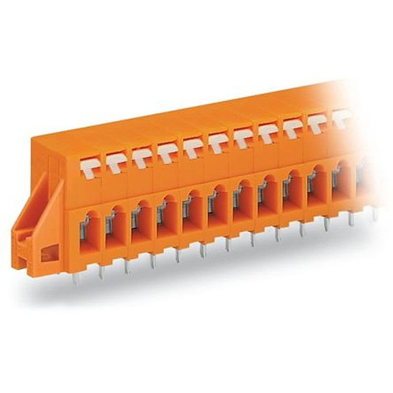 WAGO 741 Series PCB Connector, 3-Contact, 5.08 mm Pitch, 1 Row, 741-233