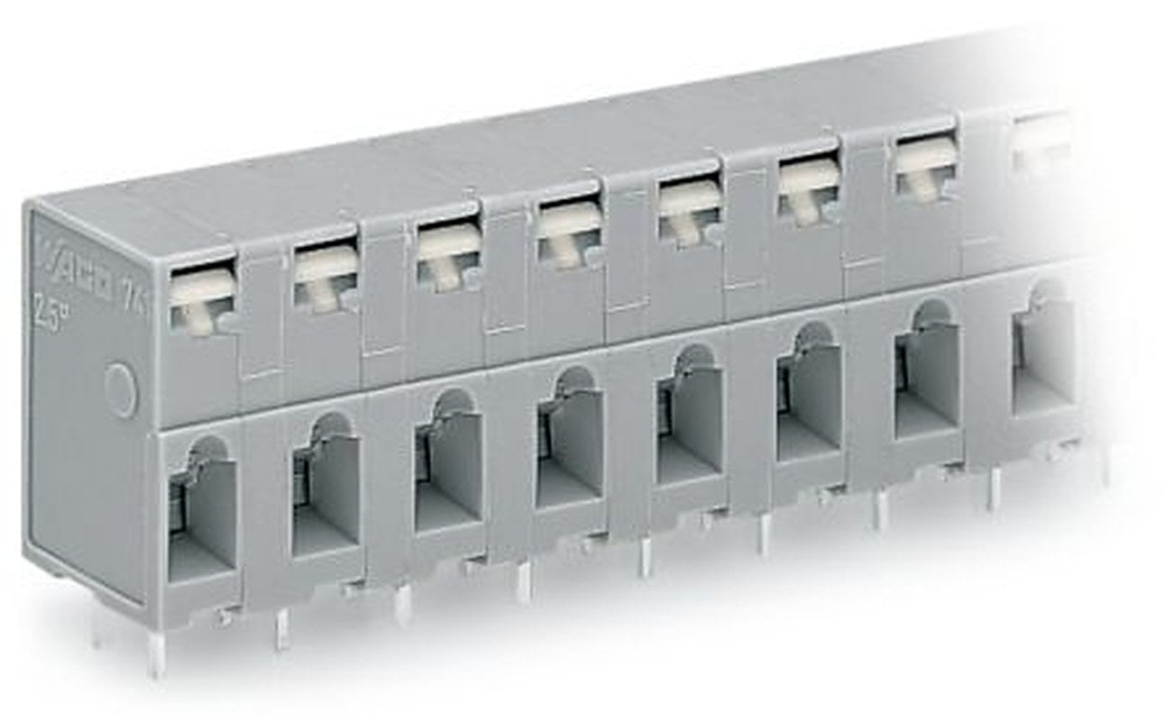 WAGO 741 Series PCB Connector, 7-Contact, 7.5 mm Pitch, 1 Row, 741-307