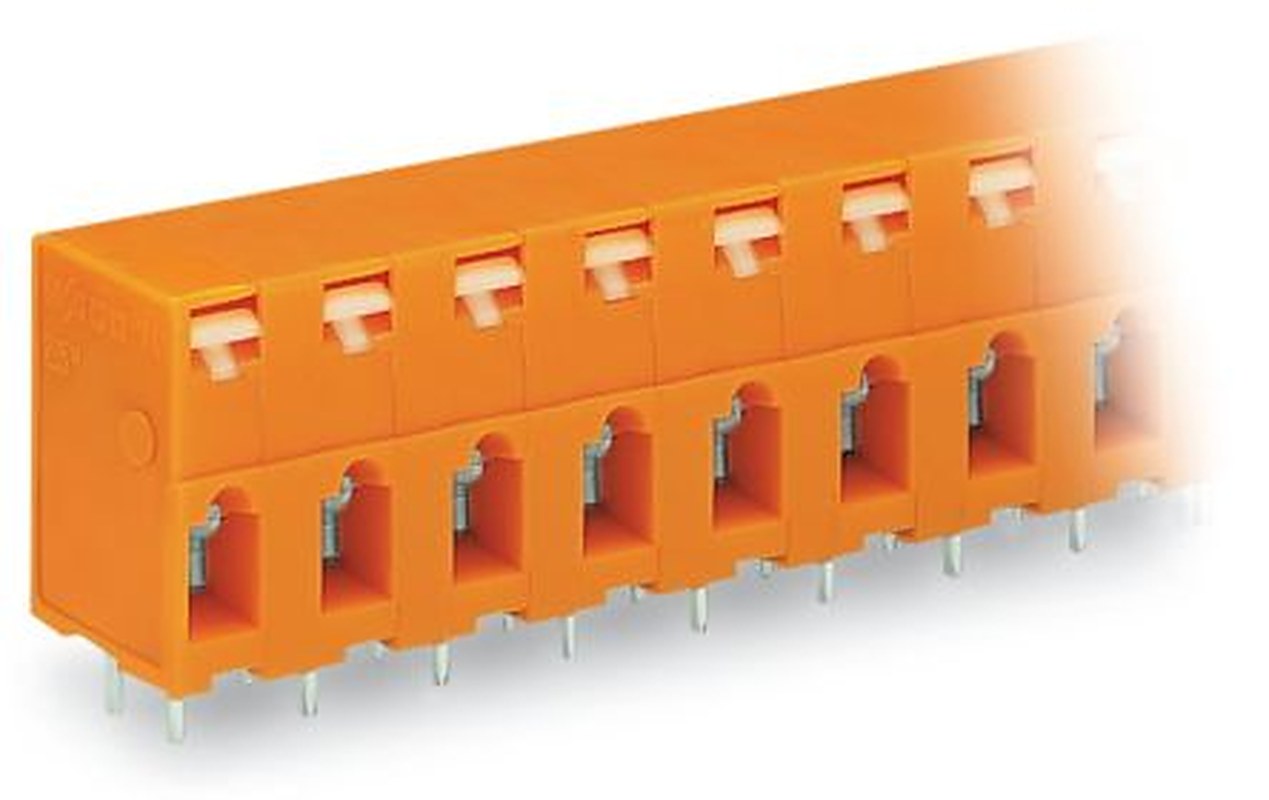 WAGO 741 Series PCB Connector, 2-Contact, 7.62 mm Pitch, 3 Row, 741-402