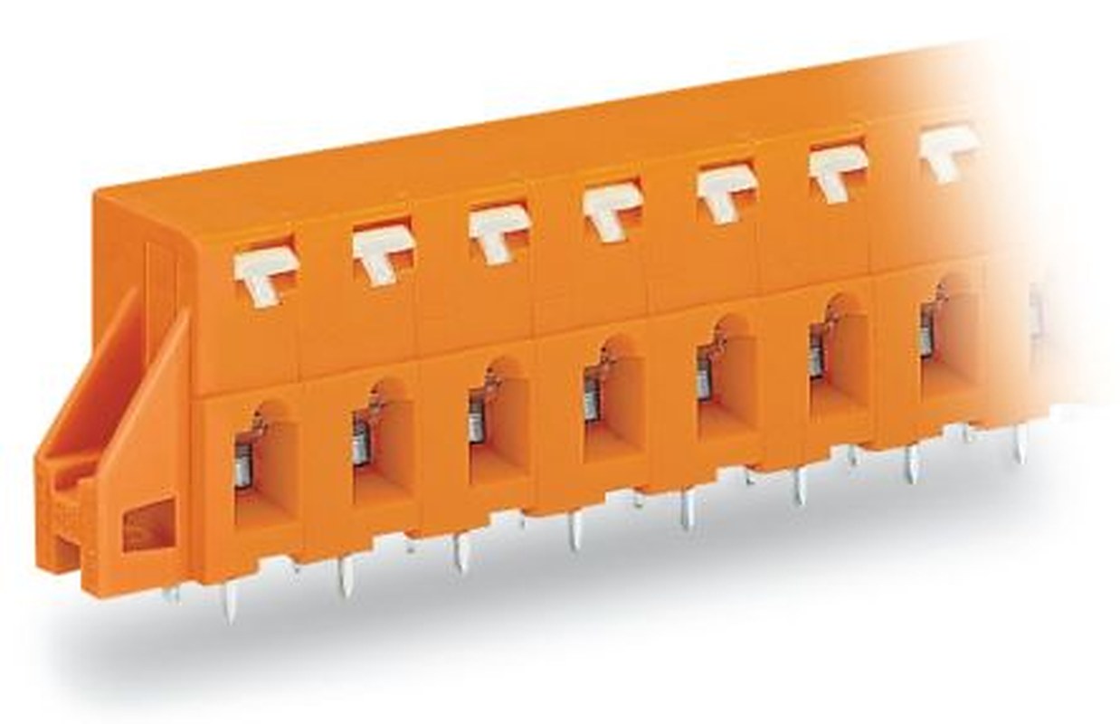 WAGO 741 Series PCB Connector, 10-Contact, 7.62 mm Pitch, 1 Row, 741-430